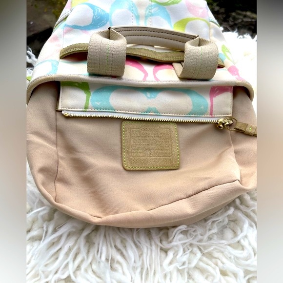 Coach Mini Scribble Tote with Charms - Picture 14 of 17